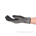 HESPAX Sécurité anti-coupe gants Gants industrie du mécanisme de nitrile